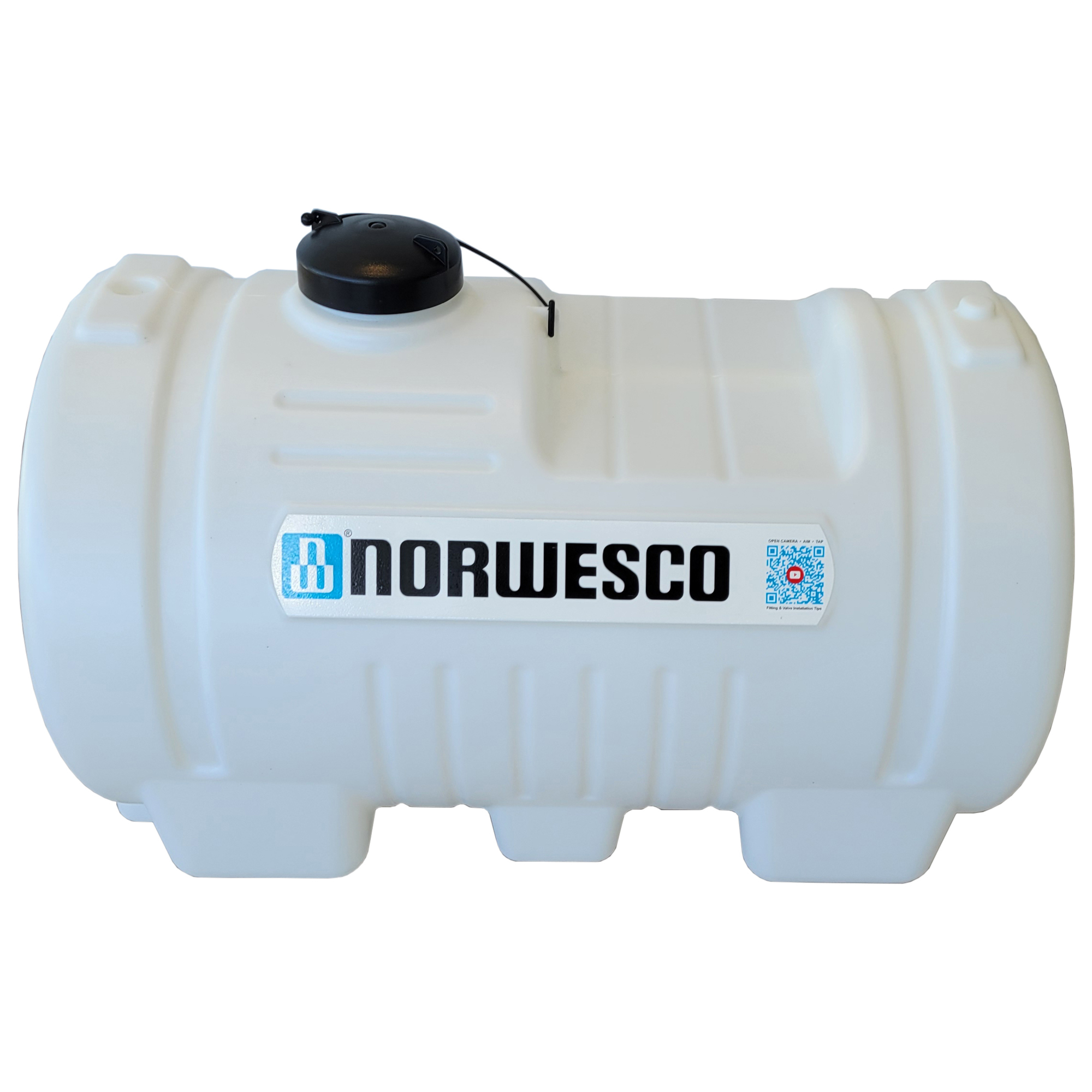 Norwesco Heavy Duty Multi-Purpose Horizontal Leg Tank — 46 Gallon, Polyethylene, Model# 43378-DS